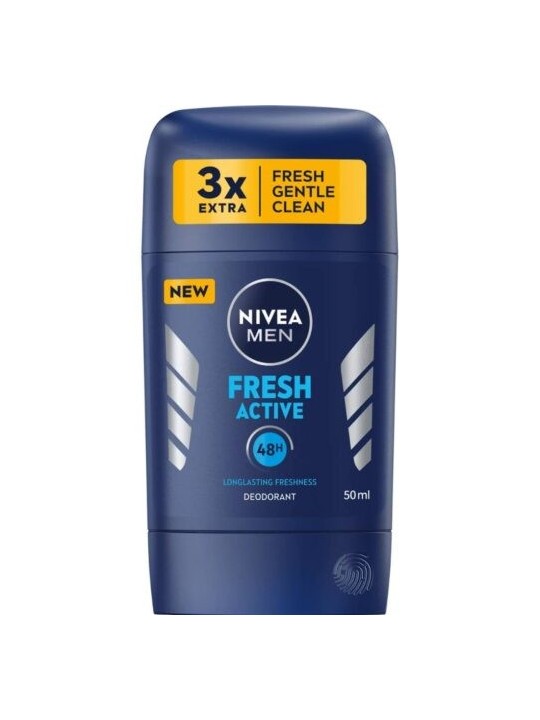 NIVEA STICK MEN 50ML FRESH ACTIVE 48H