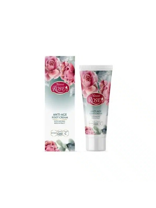 Crema pentru picioare Natural Rose-Retinol+Q10 75ml