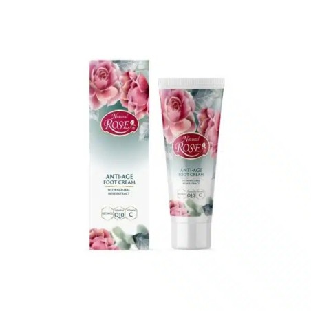Crema pentru picioare Natural Rose-Retinol+Q10 75ml
