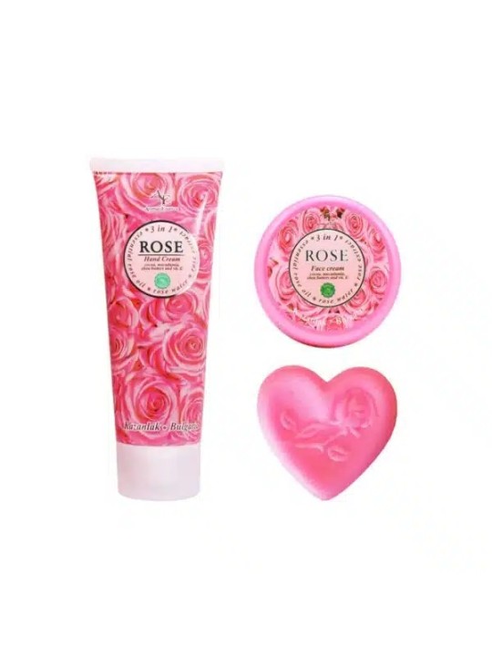 Set Cadou Rose – Sapun Inima