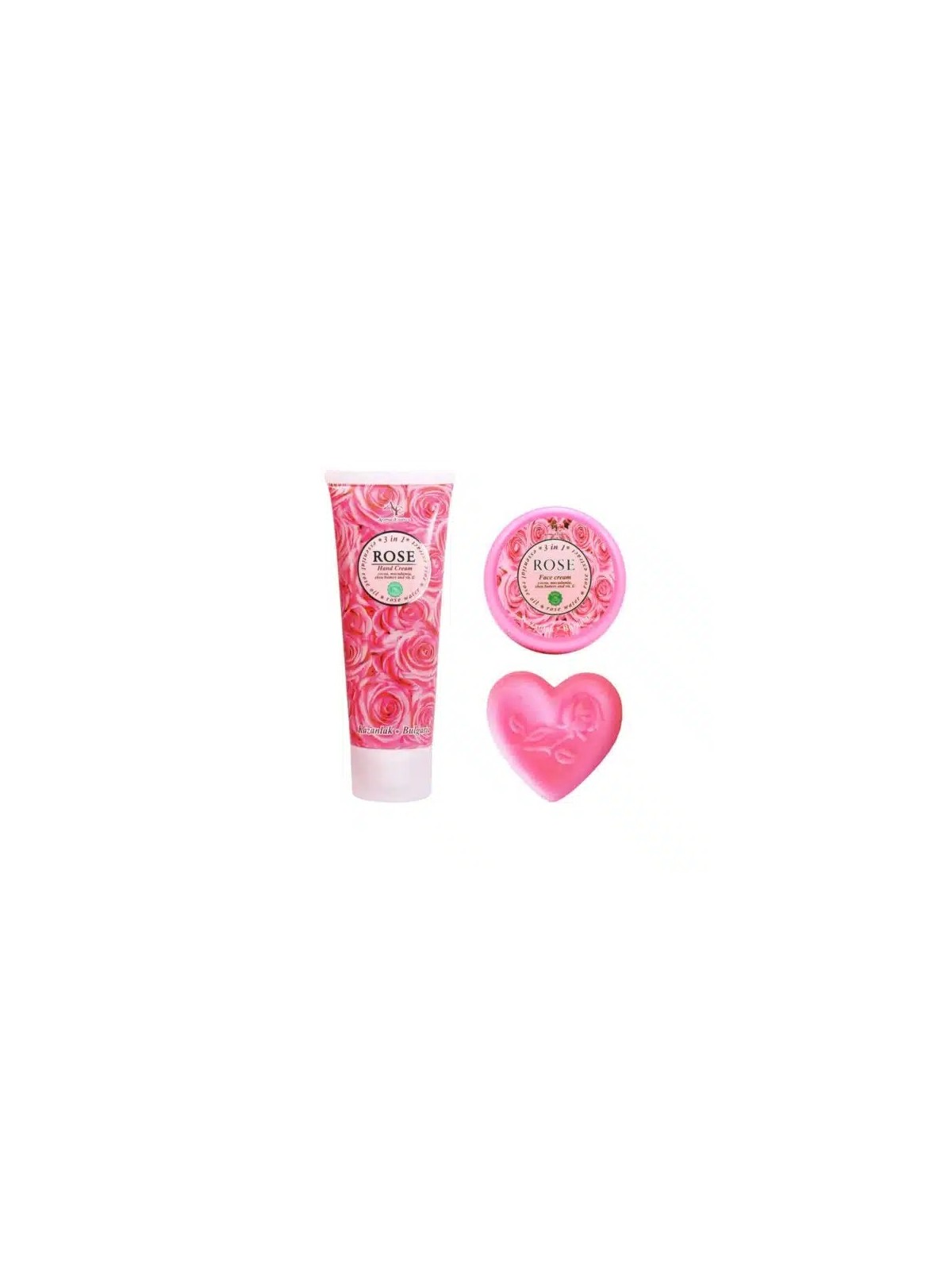 Set Cadou Rose – Sapun Inima