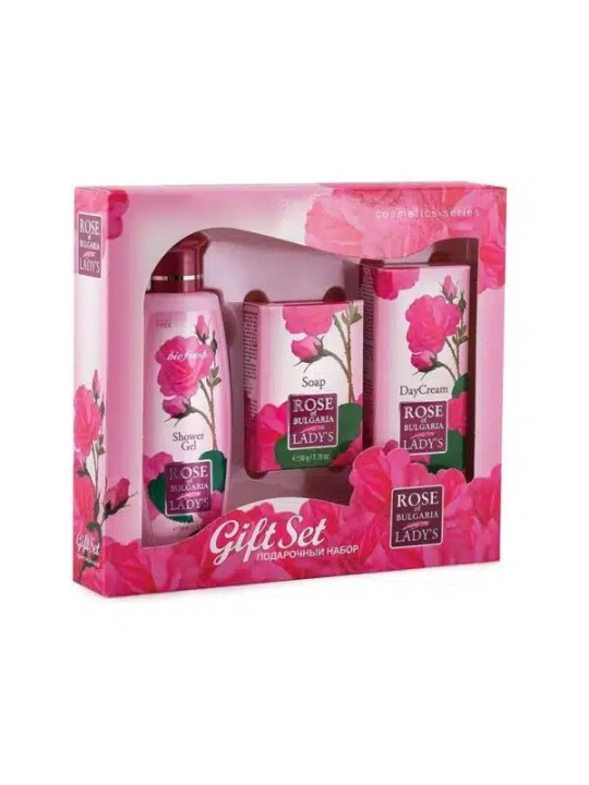 Set de Femei Rose of Bulgaria- Cadoul Perfect pentru Îngrijire și Răsfăț