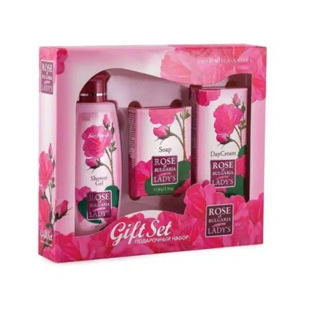 Set de Femei Rose of Bulgaria- Cadoul Perfect pentru Îngrijire și Răsfăț