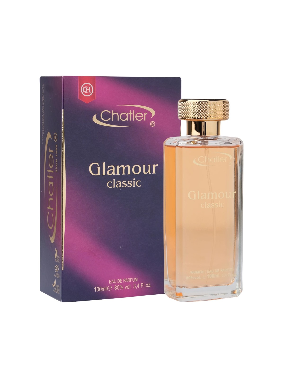 Apa de parfum Chatler – Glamour Classic Woman 100 ml – Inspirat din Gabriela Sabatini