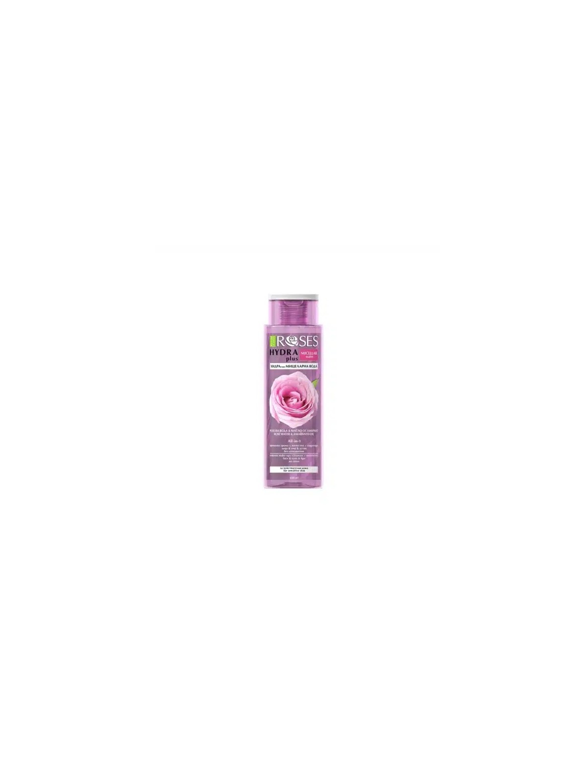 Apă Micelară Hidratantă cu Apă de Trandafir 400ml