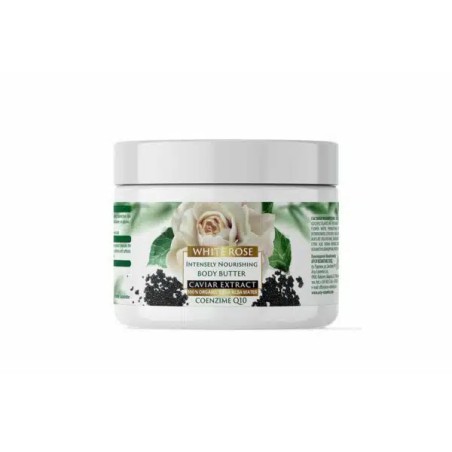 Unt de corp cu extract de caviar și trandafir alb, 350ml