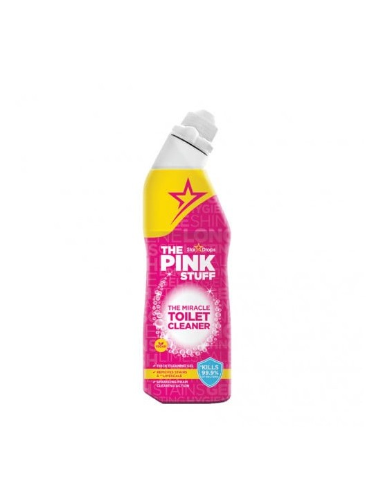 Solutie gel curatare vas toaleta The Pink Stuff The Miracle Toilet Cleaner 750 ml