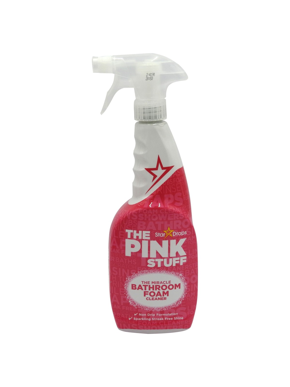 Spray spuma pentru curatare baie The Pink Stuff, 750 ml