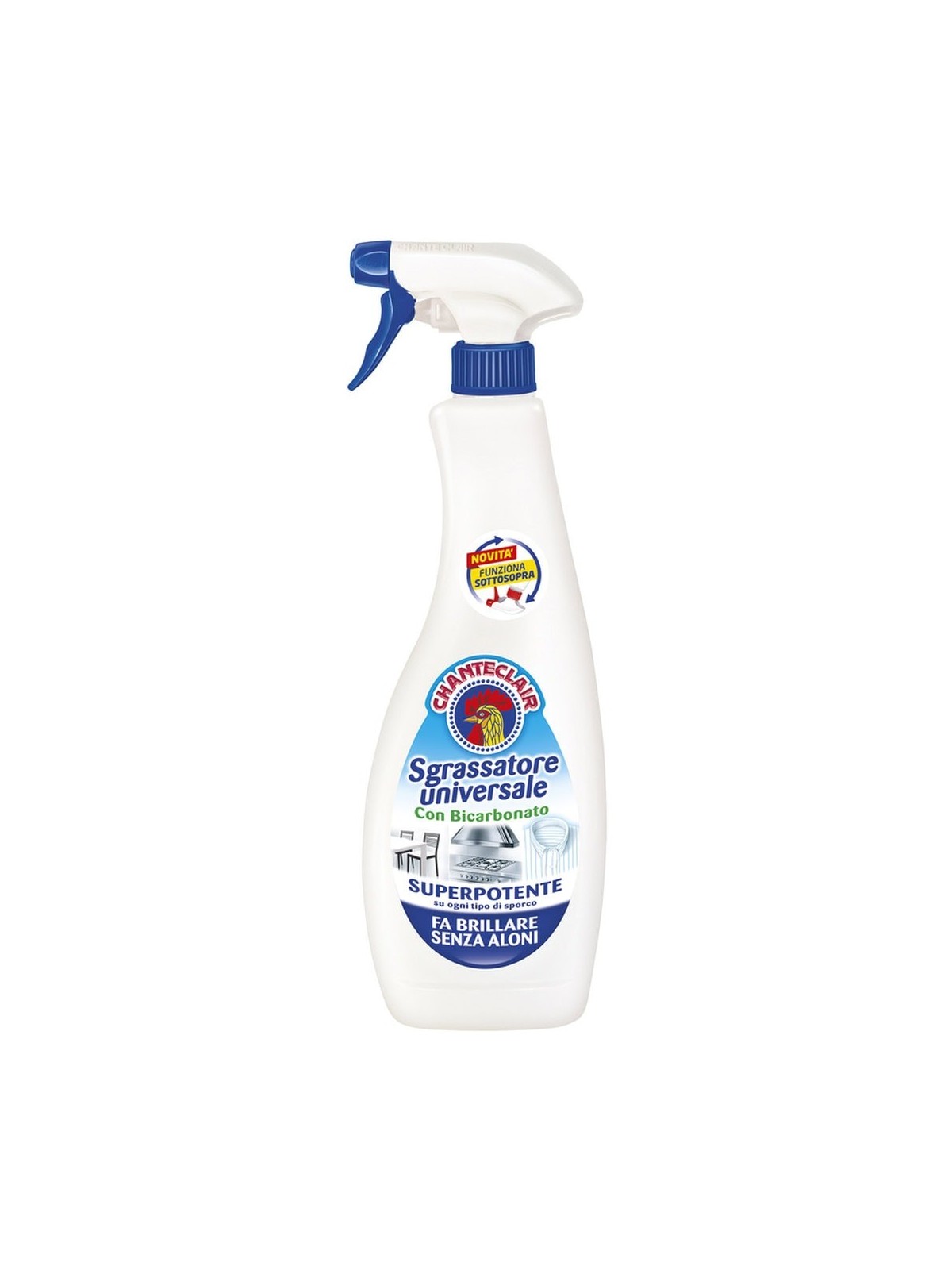 CHANTE CLAIR DEGRESANT 600ML BICARBONAT (ALBASTRU)