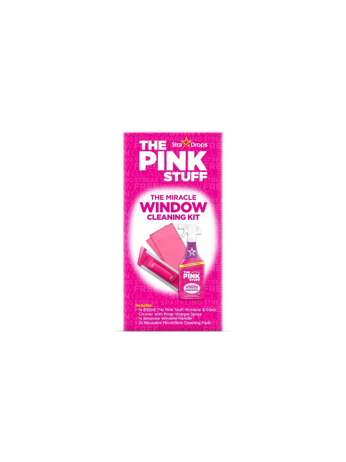 Kit de Curatat Geamuri The Pink Stuff