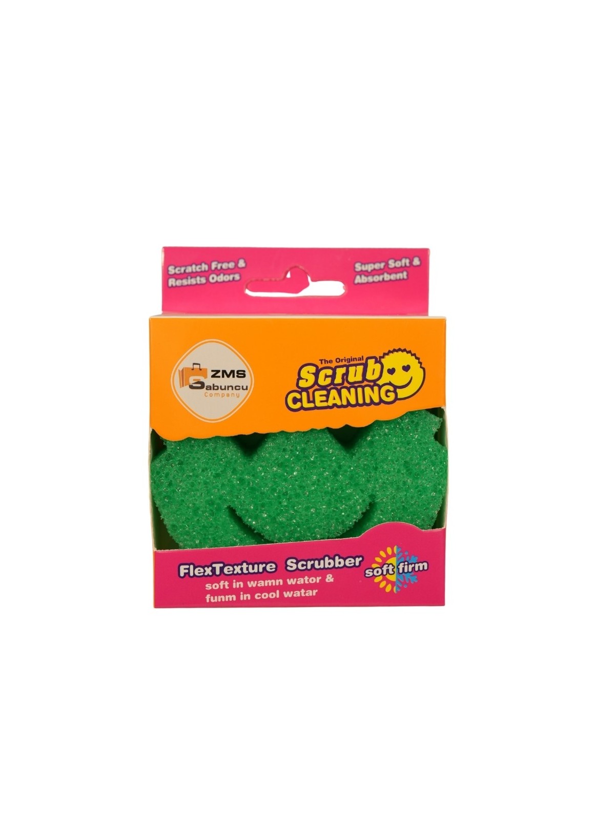 ZMS SCRUB CLEANING BURETE VASE 1BUC