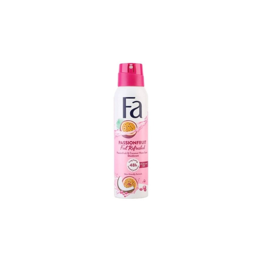 FA DEO DAMA 150ML PASSION FRUIT 48H