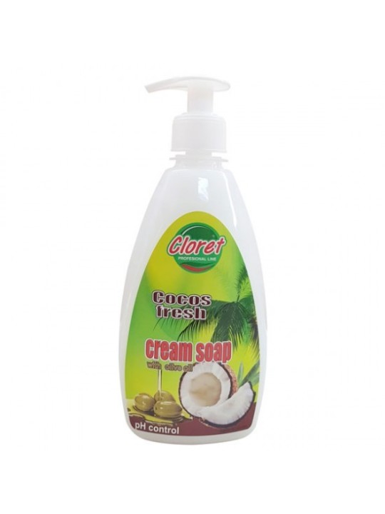 CLORET SAPUN LICHID 500ML CREMOS COCOS FRESH