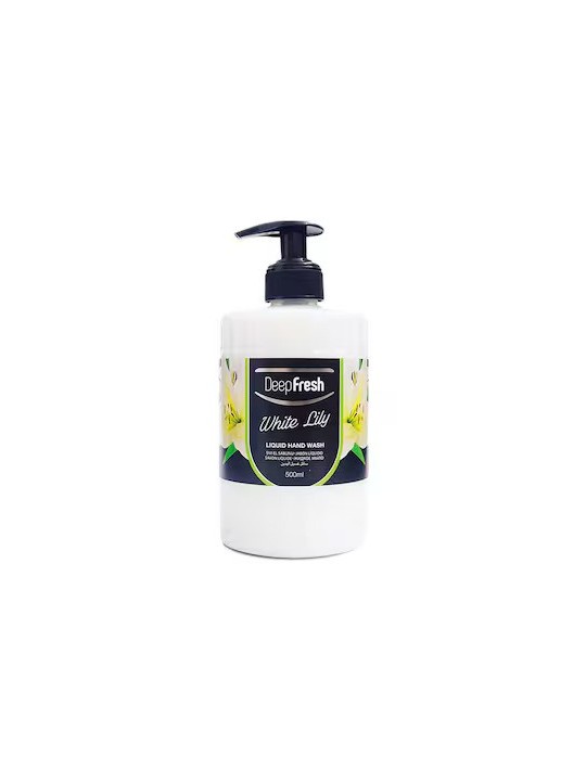 Deep Fresh Sapun lichid White Lily 500ml