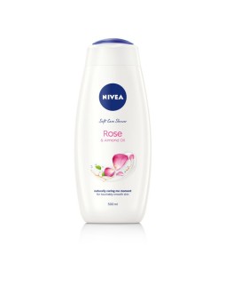 NIVEA GEL DUS 500ML DAMA ROSE&ALMOND OIL