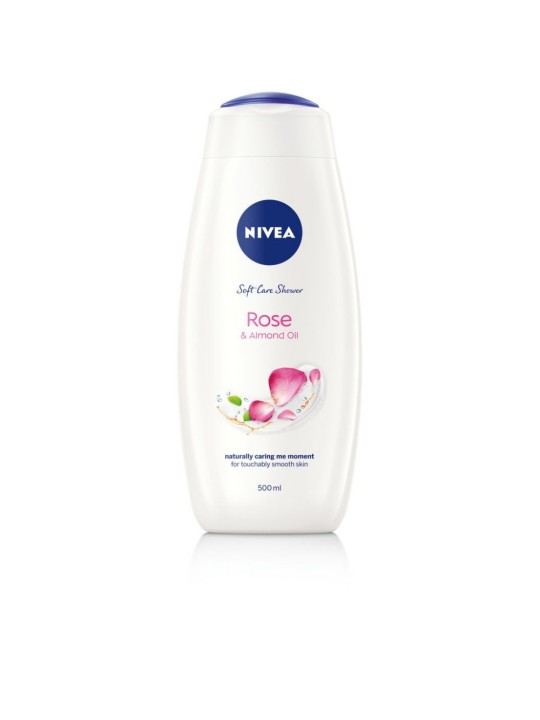 NIVEA GEL DUS 500ML DAMA ROSE&ALMOND OIL